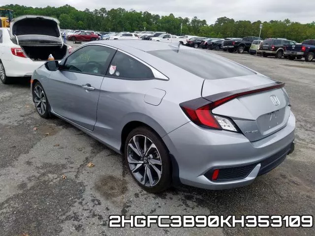 2HGFC3B90KH353109 фото 4