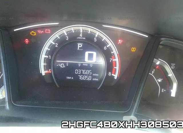 2HGFC4B0XHH308503 фото 8