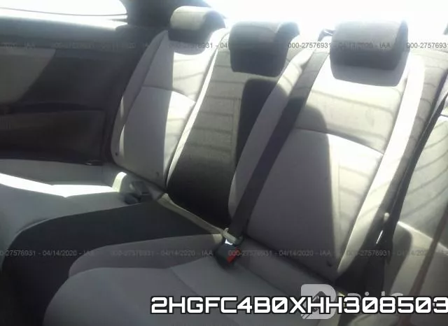 2HGFC4B0XHH308503 фото 9