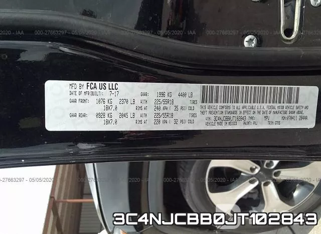 3C4NJCBB0JT102843 фото 10