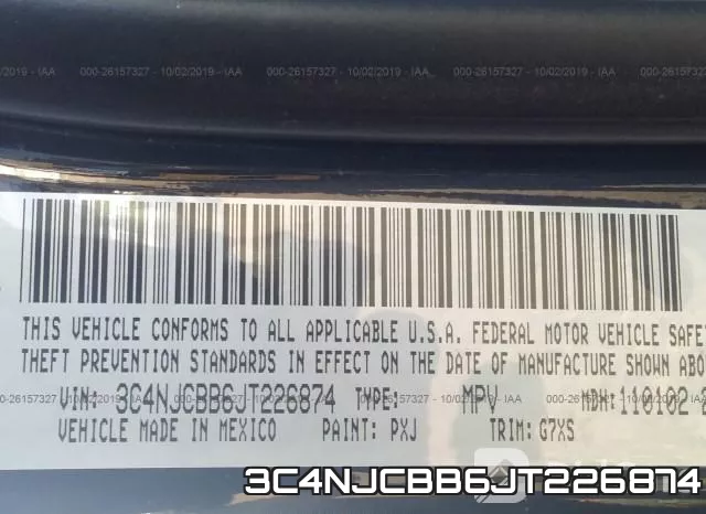 3C4NJCBB6JT226874 фото 10
