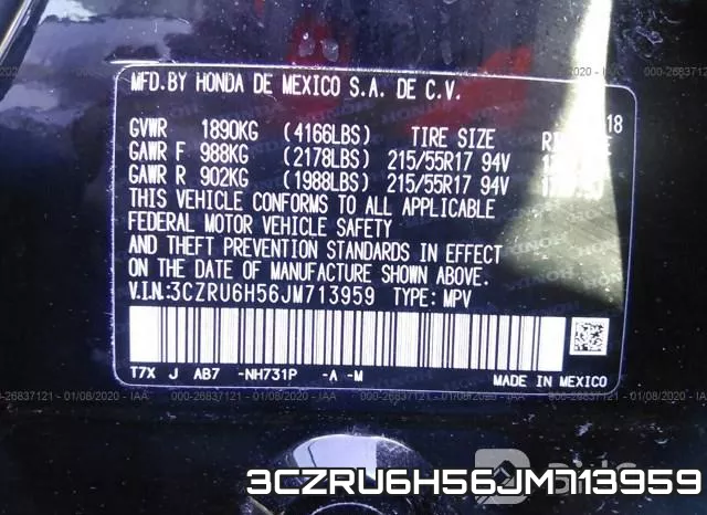 3CZRU6H56JM713959 фото 10