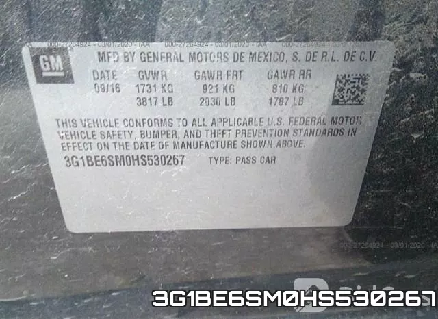 3G1BE6SM0HS530267 фото 10