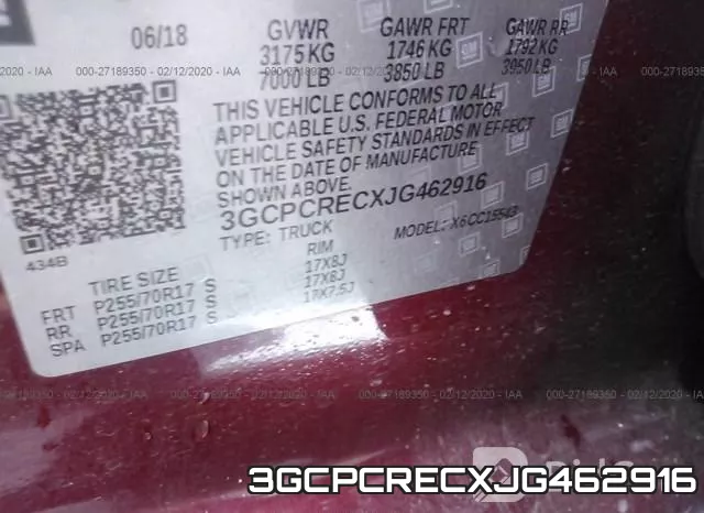 3GCPCRECXJG462916 фото 10