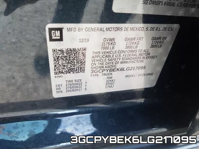 3GCPYBEK6LG217095 фото 2