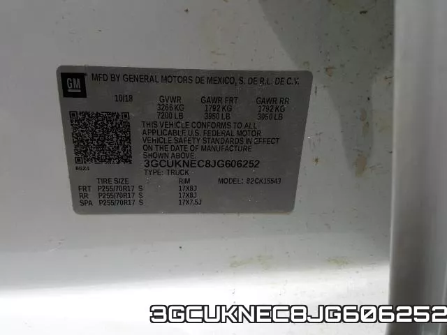 3GCUKNEC8JG606252 фото 2