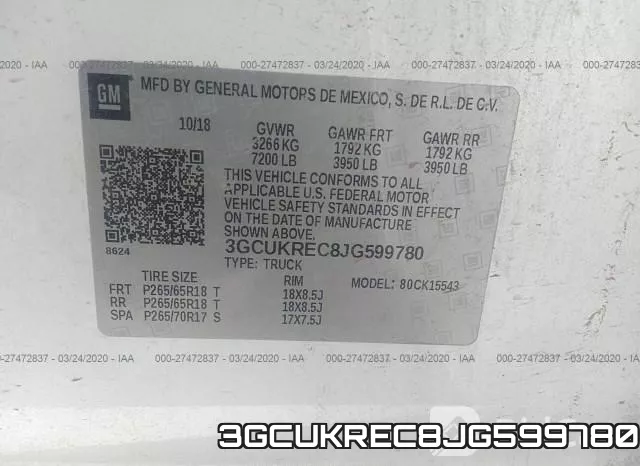 3GCUKREC8JG599780 фото 10
