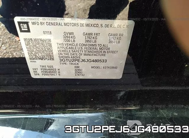 3GTU2PEJ6JG480533 фото 10