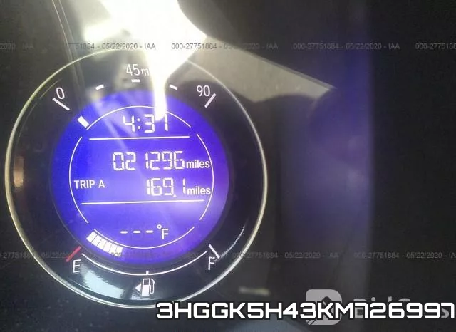 3HGGK5H43KM726997 фото 8