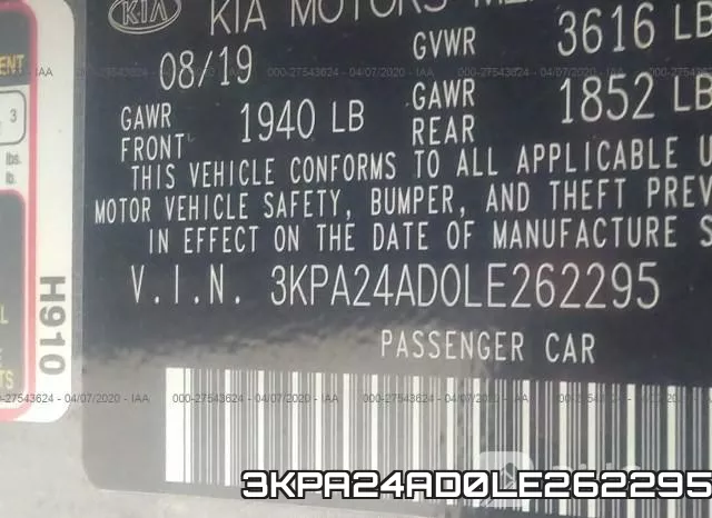 3KPA24AD0LE262295 фото 10