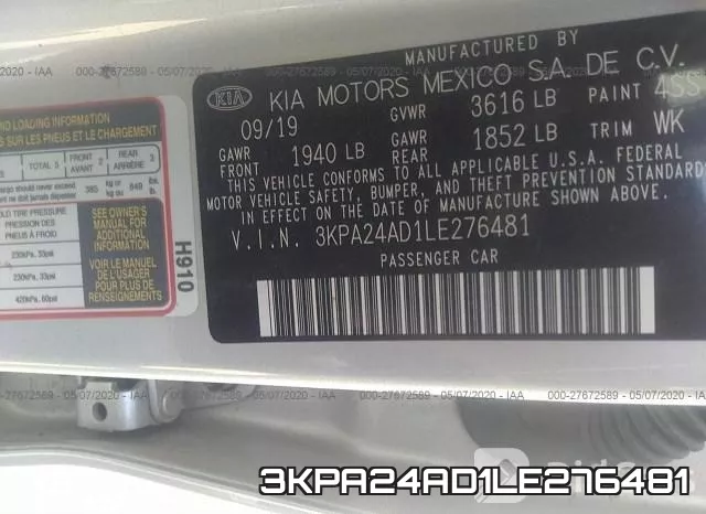 3KPA24AD1LE276481 фото 10