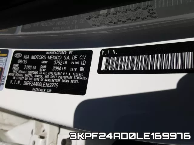 3KPF24AD0LE169976 фото 2