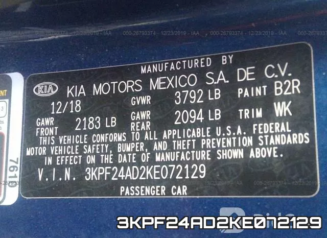 3KPF24AD2KE072129 фото 10