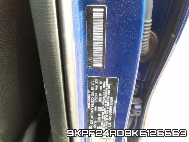 3KPF24AD8KE126663 фото 2
