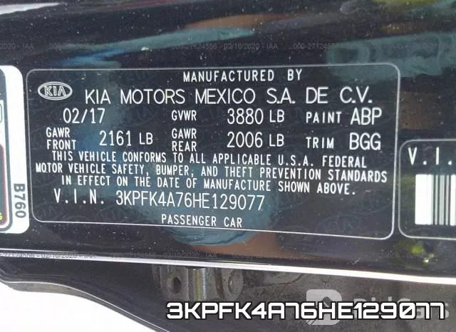 3KPFK4A76HE129077 фото 10