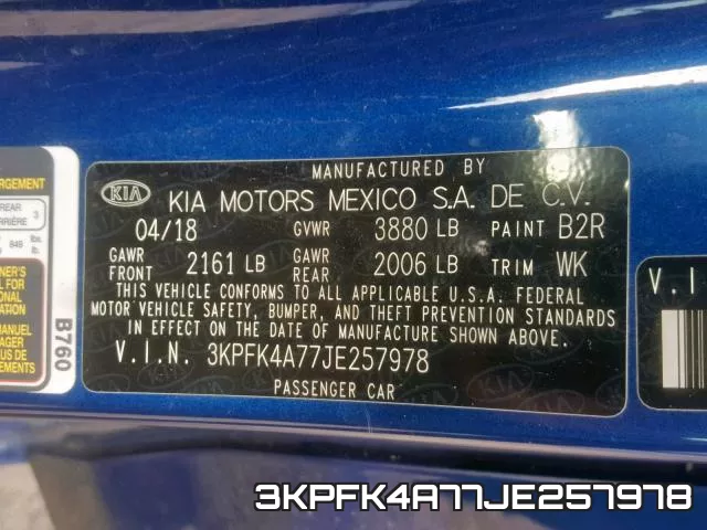 3KPFK4A77JE257978 фото 2
