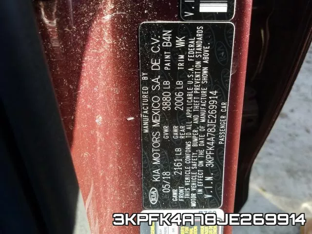 3KPFK4A78JE269914 фото 2