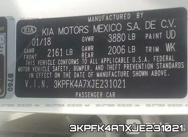 3KPFK4A7XJE231021 фото 10