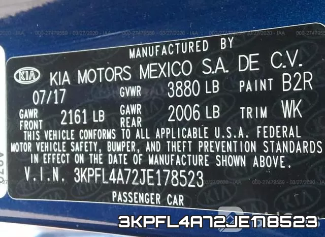 3KPFL4A72JE178523 фото 10