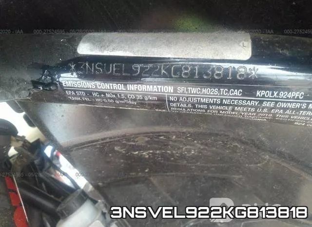 3NSVEL922KG813818 фото 2