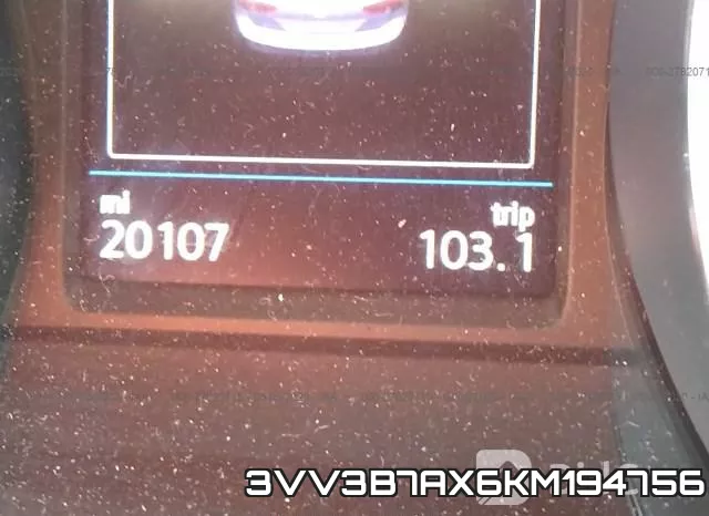 3VV3B7AX6KM194756 фото 8