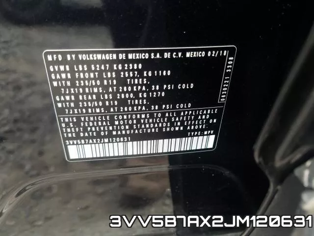 3VV5B7AX2JM120631 фото 2
