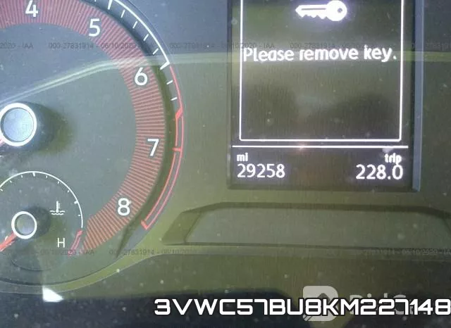 3VWC57BU8KM227148 фото 8