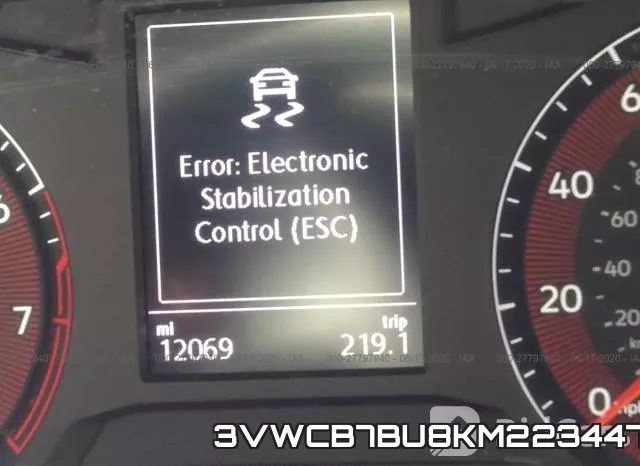 3VWCB7BU8KM223447 фото 8