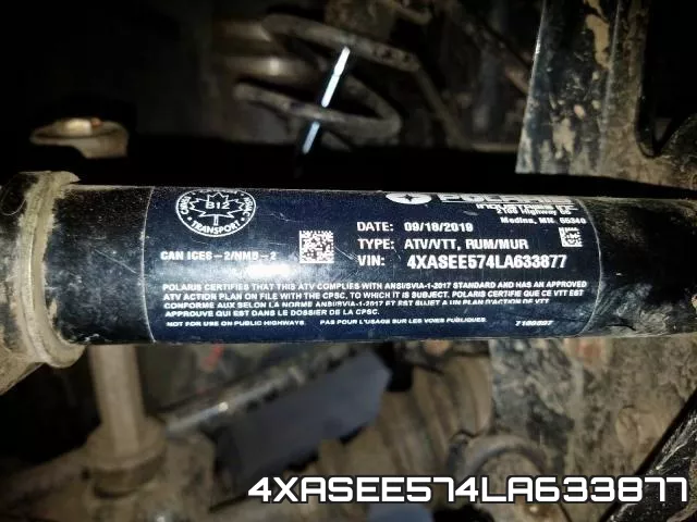 4XASEE574LA633877 фото 2