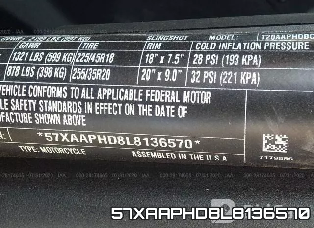 57XAAPHD8L8136570 фото 2