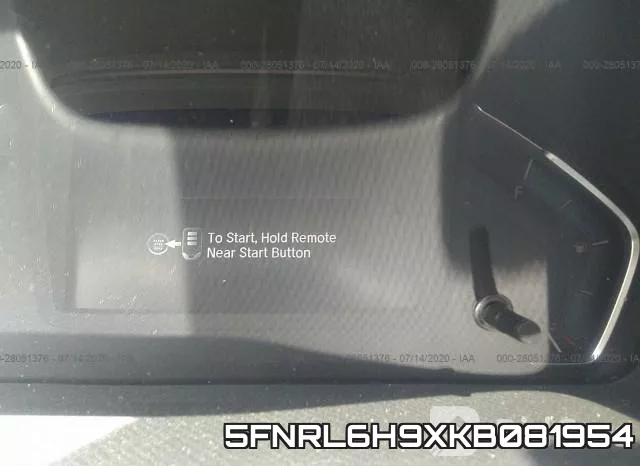 5FNRL6H9XKB081954 фото 8