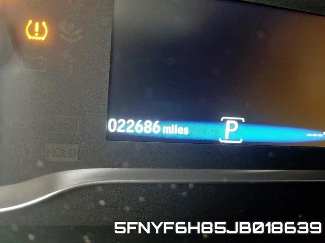 5FNYF6H85JB018639 фото 9
