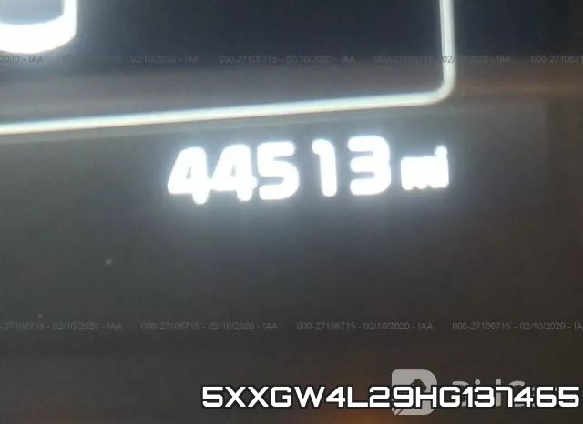 5XXGW4L29HG137465 фото 8