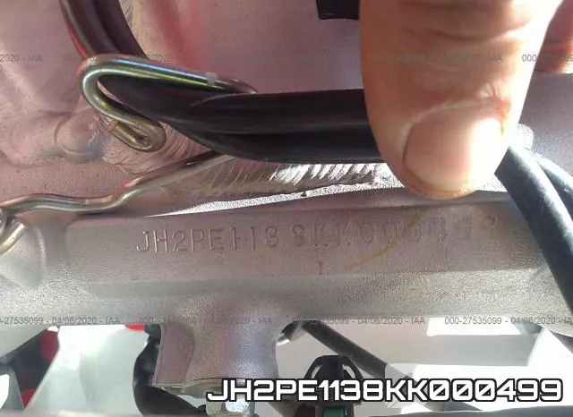 JH2PE1138KK000499 фото 2