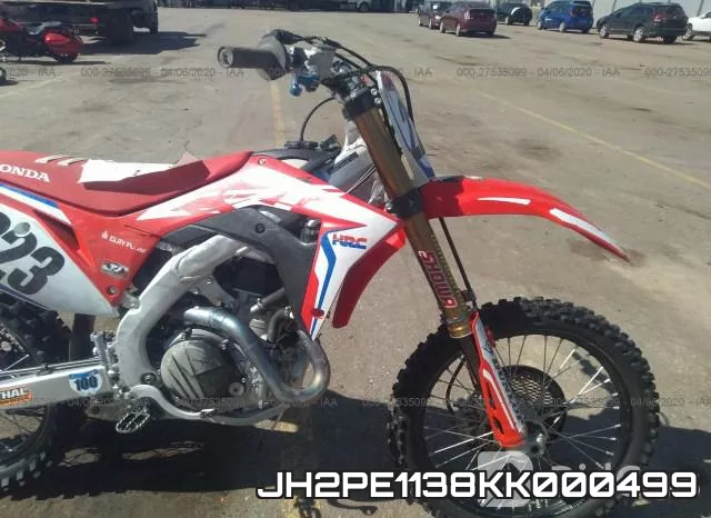 JH2PE1138KK000499 фото 6
