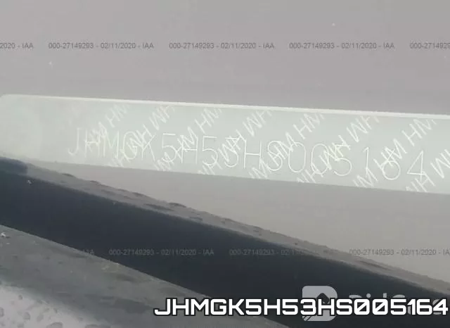 JHMGK5H53HS005164 фото 10