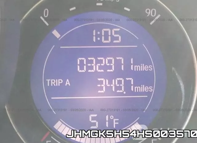JHMGK5H54HS003570 фото 8