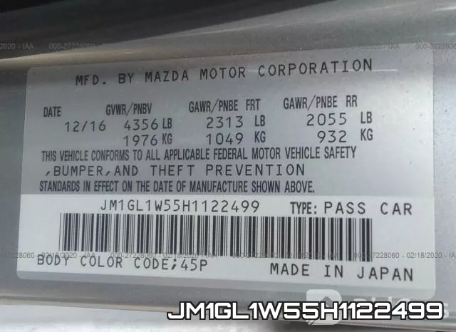 JM1GL1W55H1122499 фото 10
