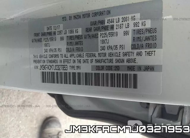 JM3KFACM7J0327953 фото 10
