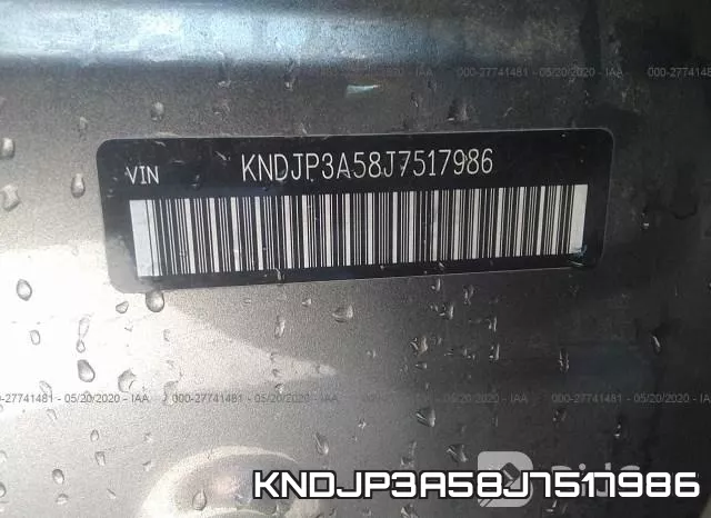 KNDJP3A58J7517986 фото 10