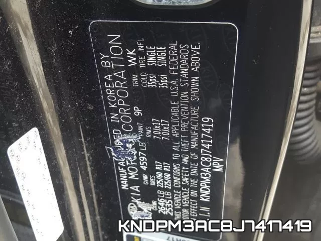 KNDPM3AC8J7417419 фото 2