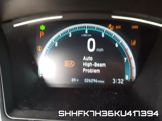 SHHFK7H36KU417394 фото 9