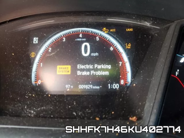SHHFK7H46KU402774 фото 9