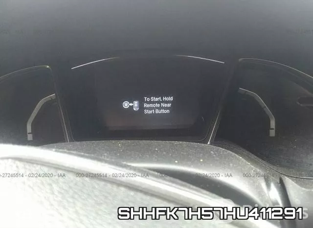 SHHFK7H57HU411291 фото 8