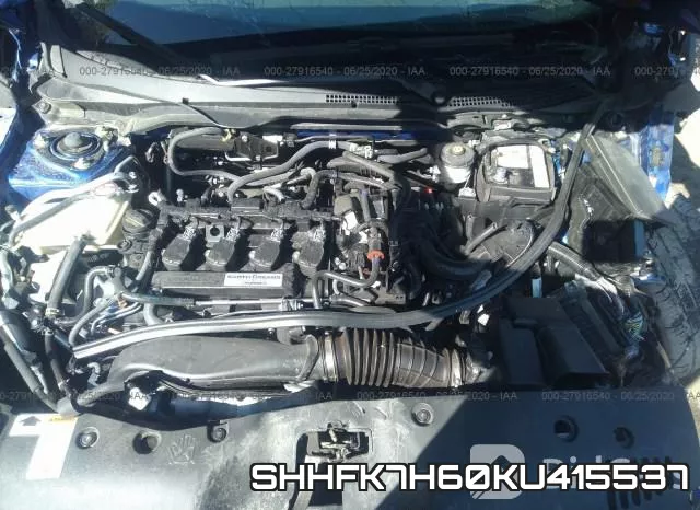 SHHFK7H60KU415537 фото 2