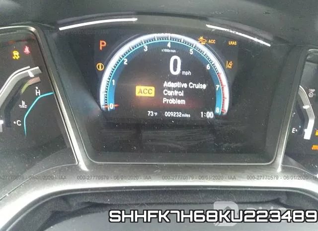 SHHFK7H68KU223489 фото 8