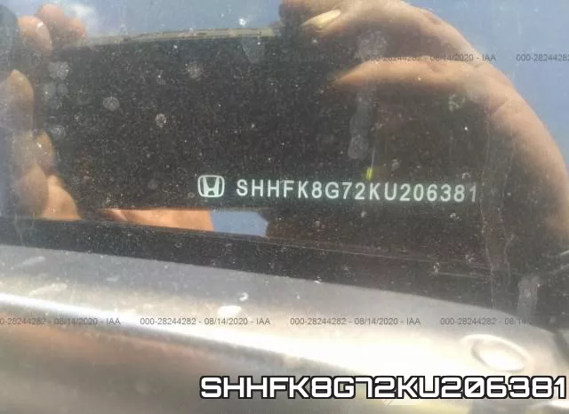 SHHFK8G72KU206381 фото 10