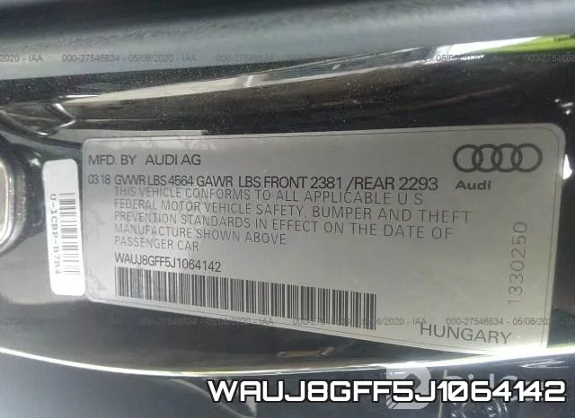 WAUJ8GFF5J1064142 фото 10