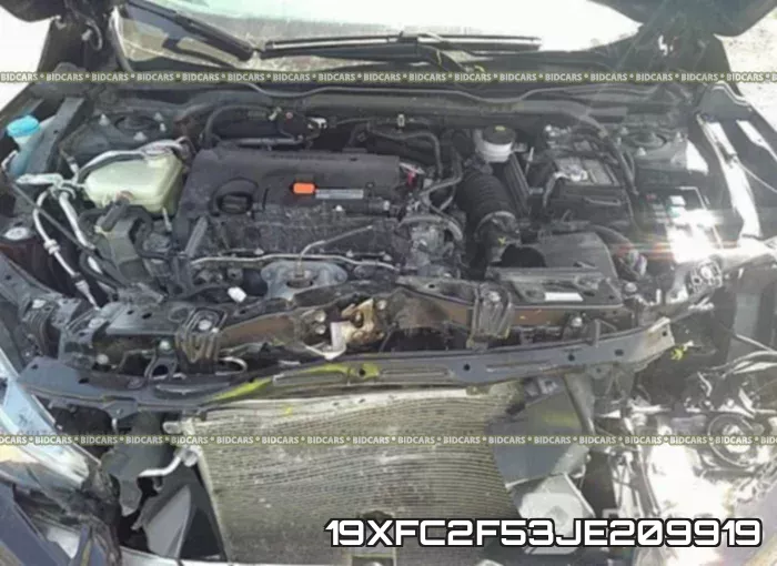 19XFC2F53JE209919 фото 2