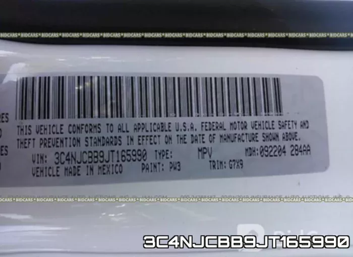 3C4NJCBB9JT165990 фото 10
